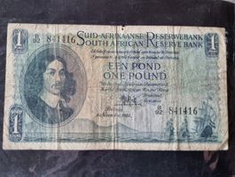 South Africa - 1 Pound 9.11.1951
