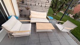Neue Gartenlounge 4-teilig (Fehlkauf)
