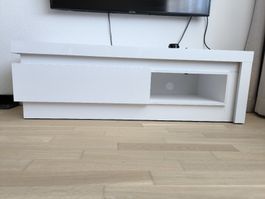 Lowboard und Komode LYON weiß