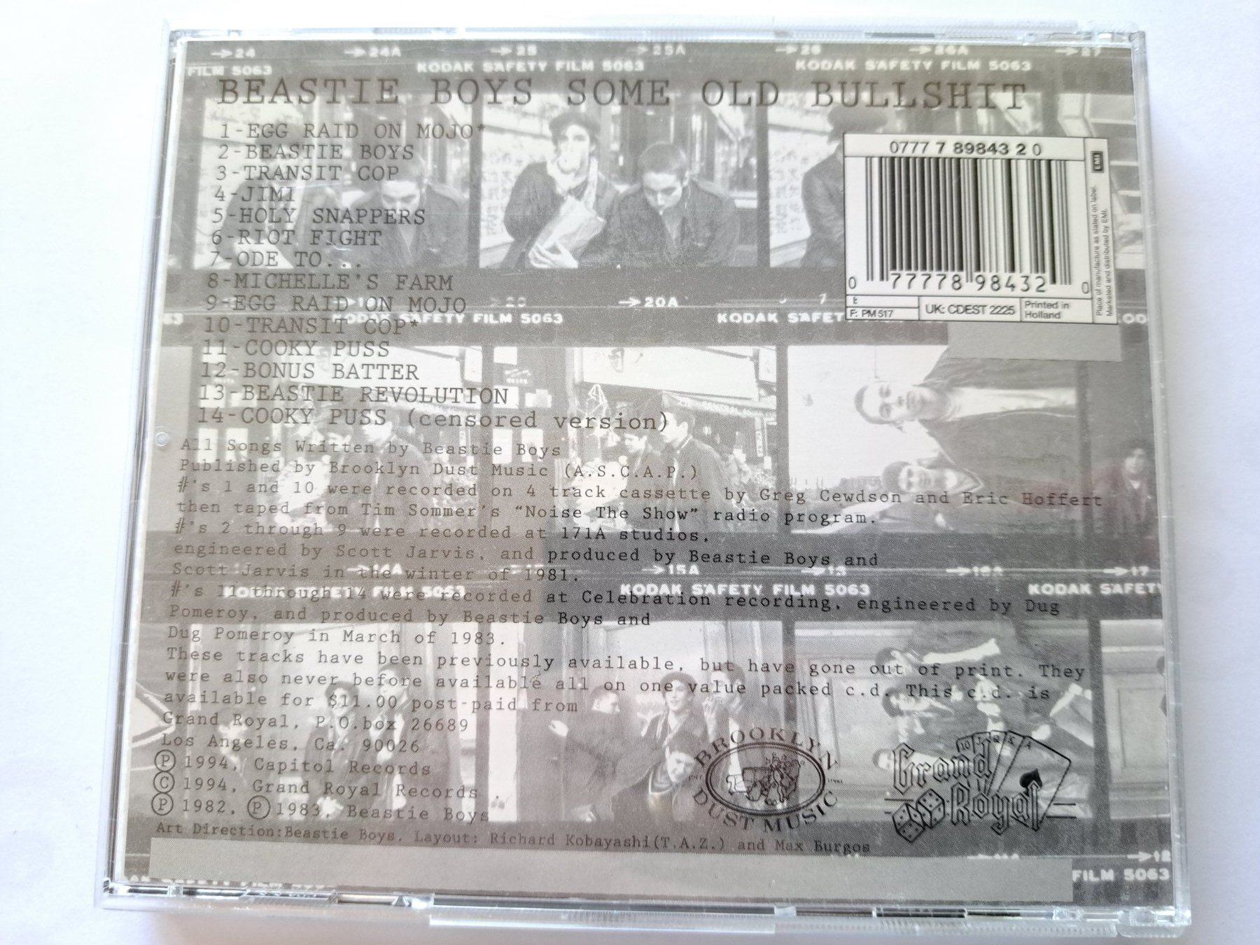 CD: Cd Beastie Boys - Some old Bullshit – Usato da Pully venduto da bro_n52j 1