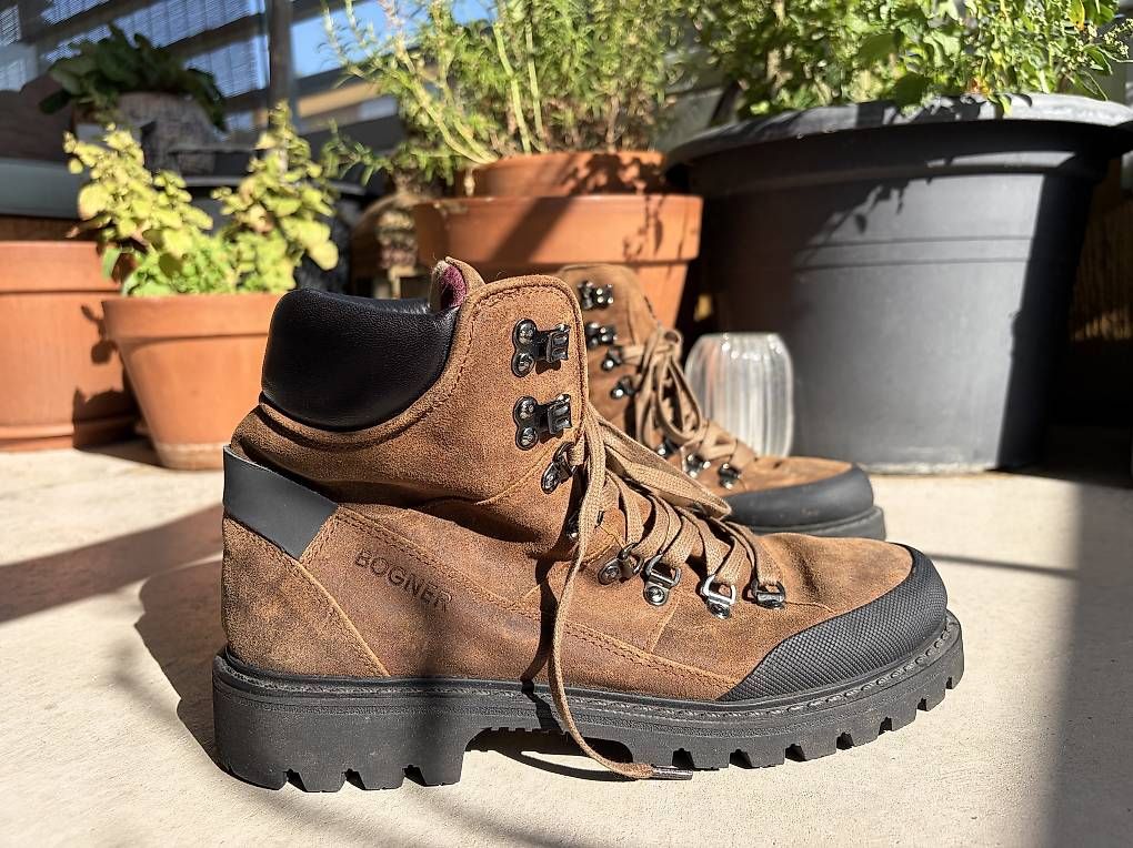 Scarpe da uomo: Bogner Schnürboots mit Spikes 42 – Nuovo e nell'imballaggio originale da Zürich venduto da Agora00 1