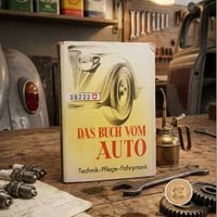 Das Buch vom Auto – Hallwag 1936 – Schutzumschlag & Beilagen