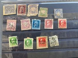 Alte Briefmarken Sammlung Bayern - Konvolut mit diversen ...