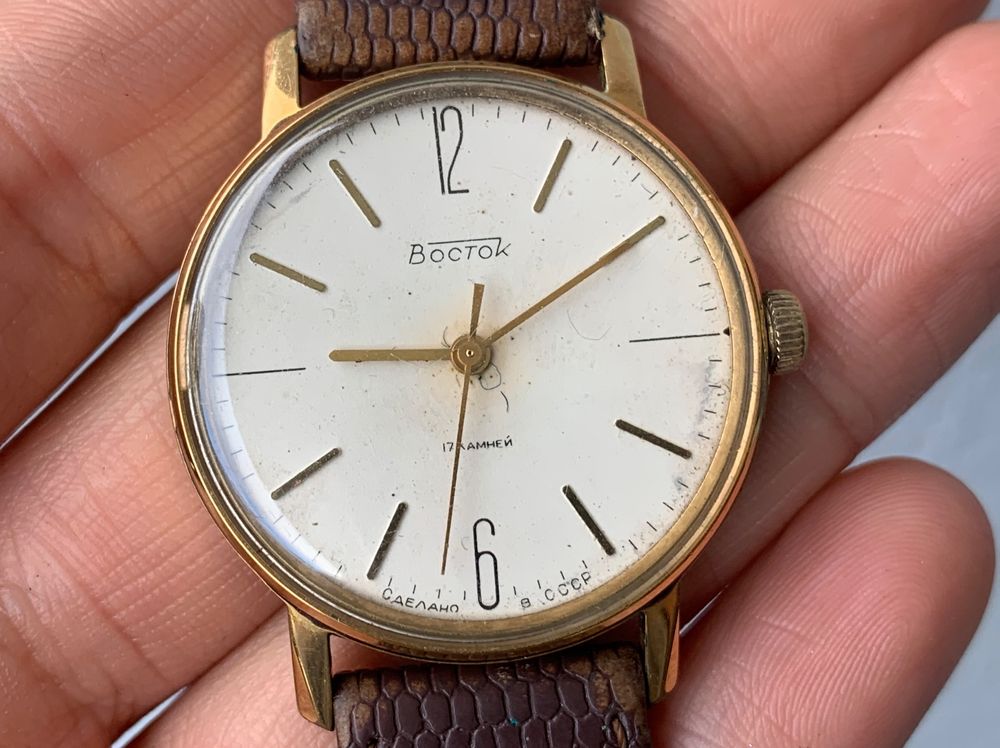 Montre Vintage Homme – Guilde Des Orfèvres – Mécanique – Fonctionne – Couronne Vissée