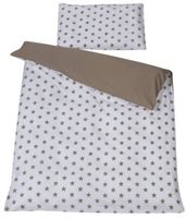 AUSVERKAUF%% Schardt Bettwäsche Big Stars beige 100x135
