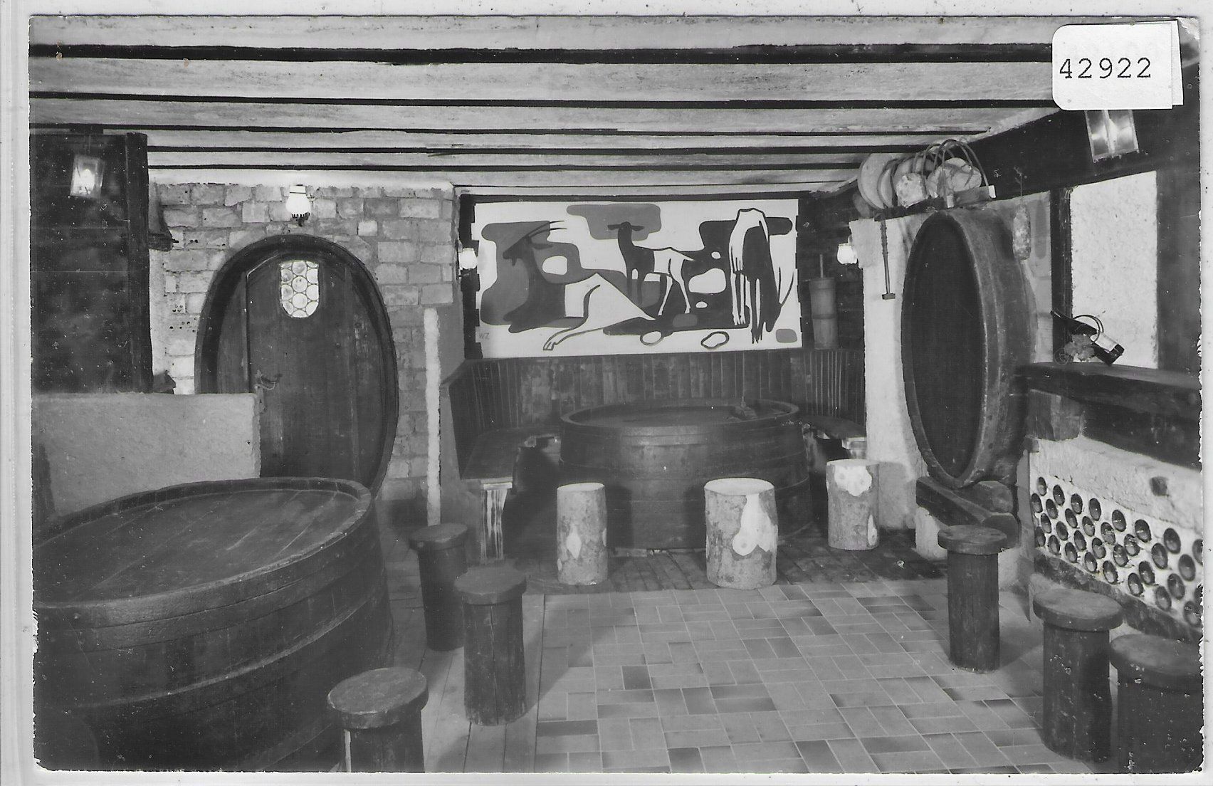 Cartes postales: Täsch - Restaurant Bahnhof, Carnozet – D'occasion à Ettingen par Kartenplanet