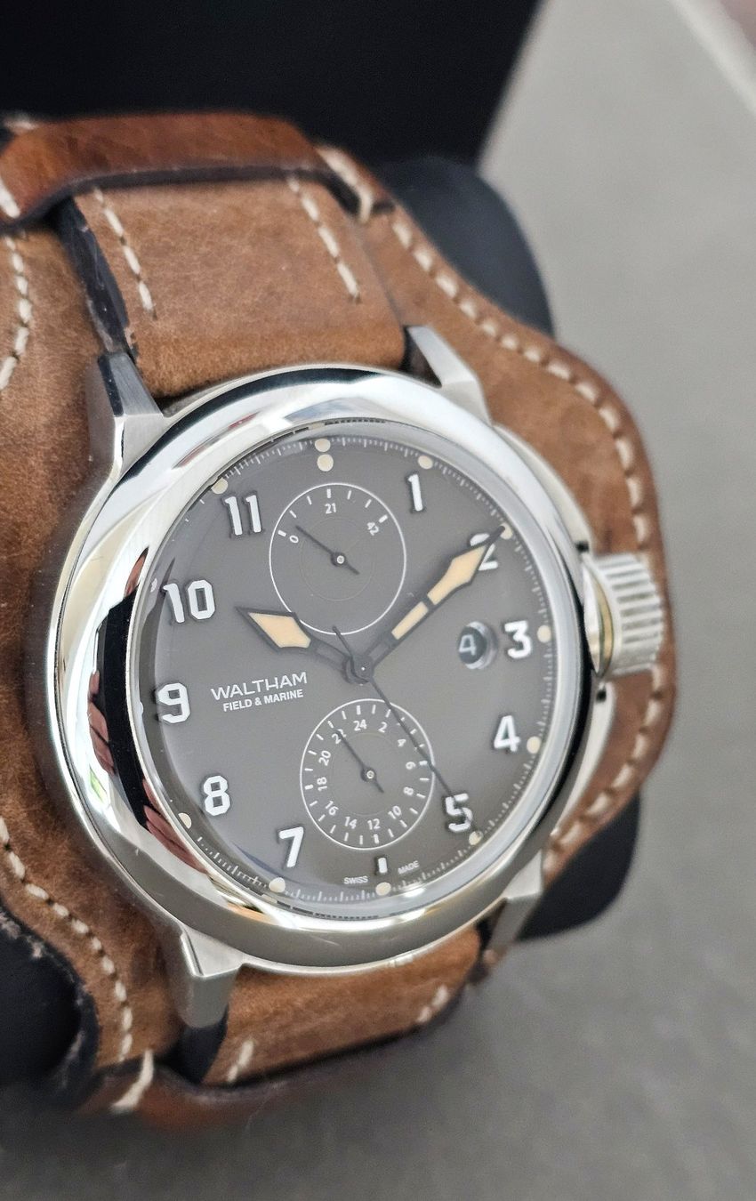 Waltham Uhren: Waltham Field & Marine Dual Time Grey – Gebraucht aus Merenschwand von Tfsim007