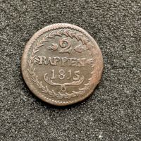 2 Rappen Kanton Schwyz 1815
