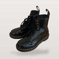 Dr. Martens 1460, schwarzes Lackleder, Gr. 36  sehr gut
