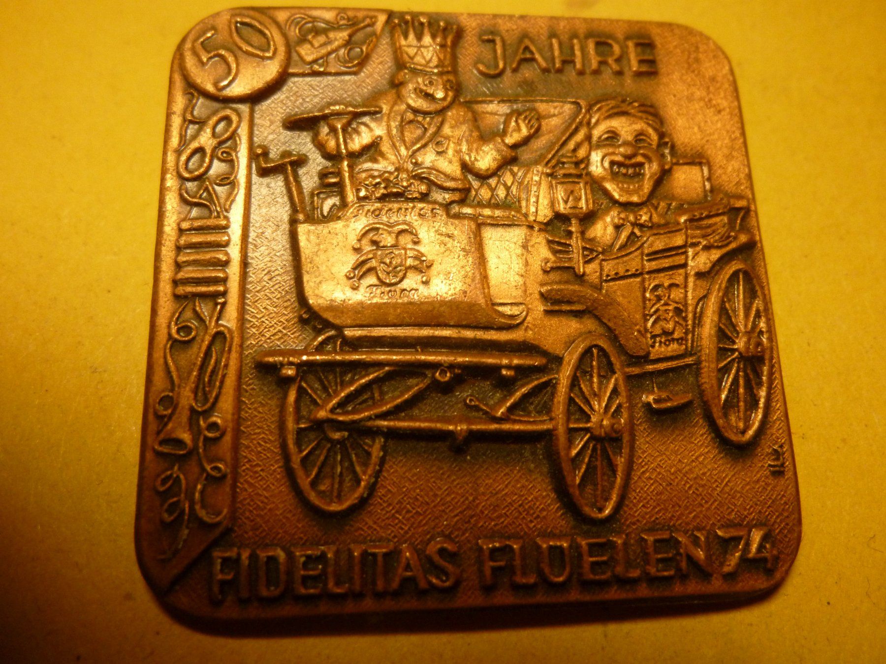 Placchette & Badge: FLÜELEN 1974 BRONZE – Usato da Ried (Muotathal) venduto da Mandarin02