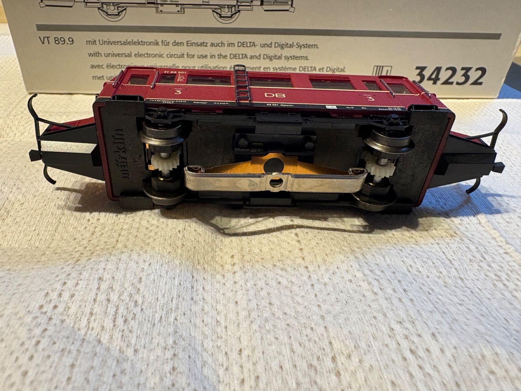 Märklin Modellini di ferrovie: Maerklin 34232 VT 89.9 – Nuovo e nell'imballaggio originale da Corcelles Payerne venduto da Pierre66 5
