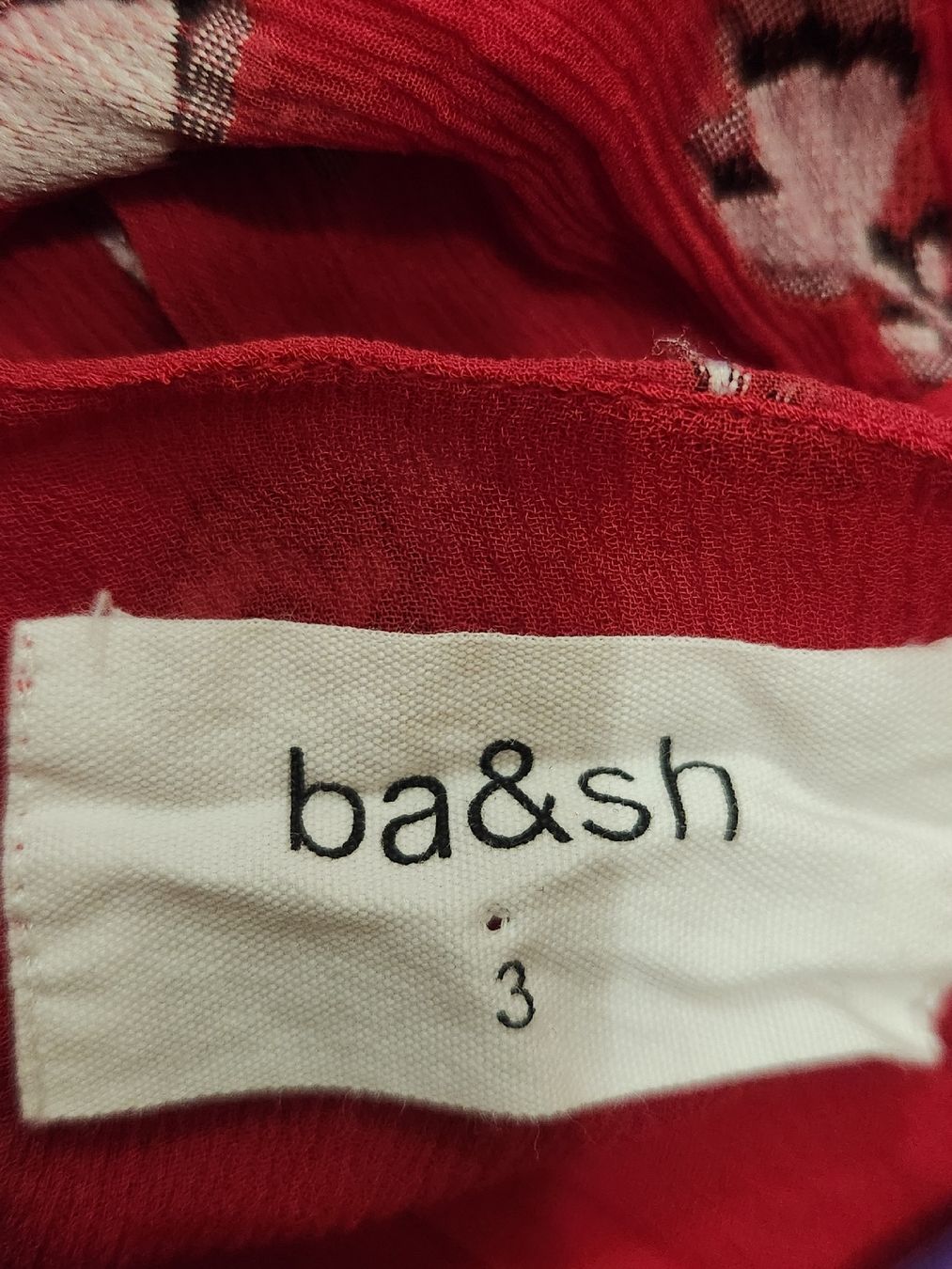 Ba&Sh Vestiti: Robe ba&sh imprimée rouge taille 3 ( L) – Usato da Niedergösgen venduto da Eva2410 6