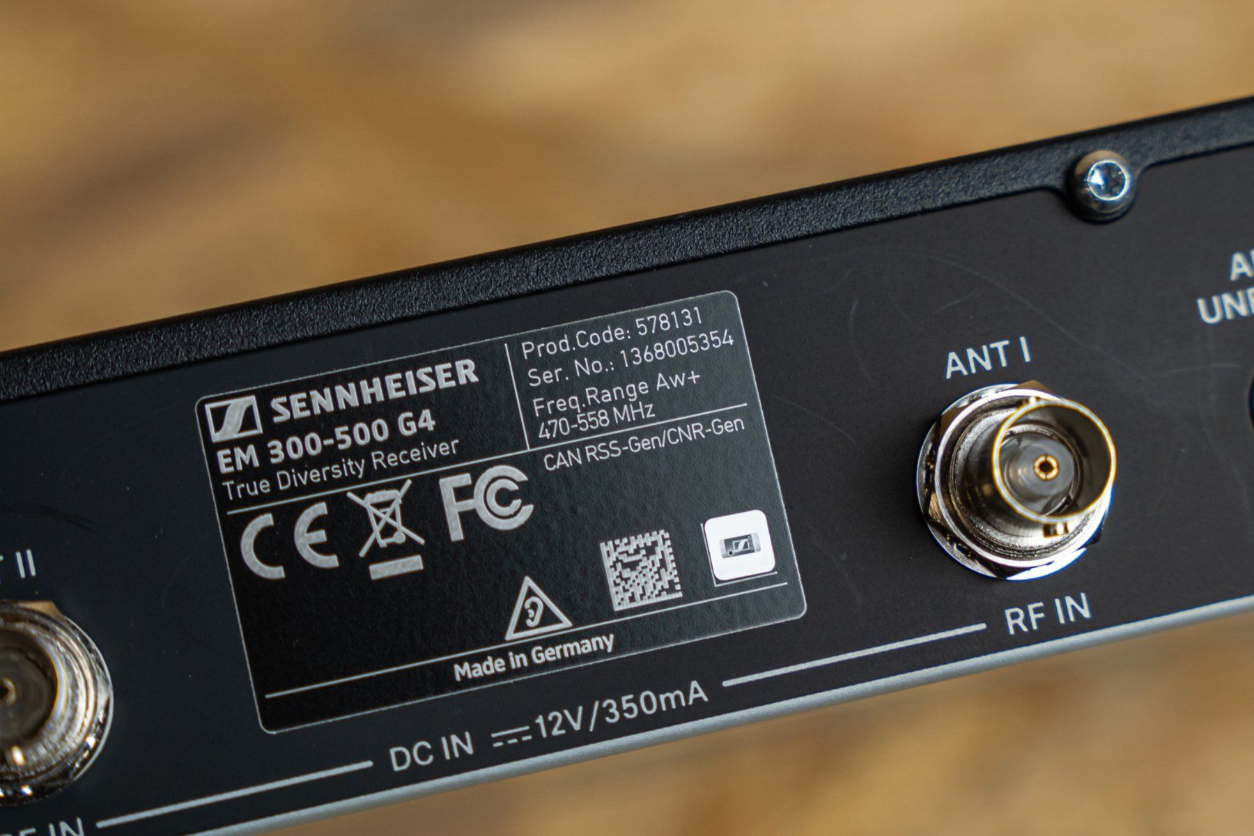 Sennheiser Mikrofone: Antennensplitter Sennheiser ASA 214-UHF – Gebraucht aus Buchs AG von  1