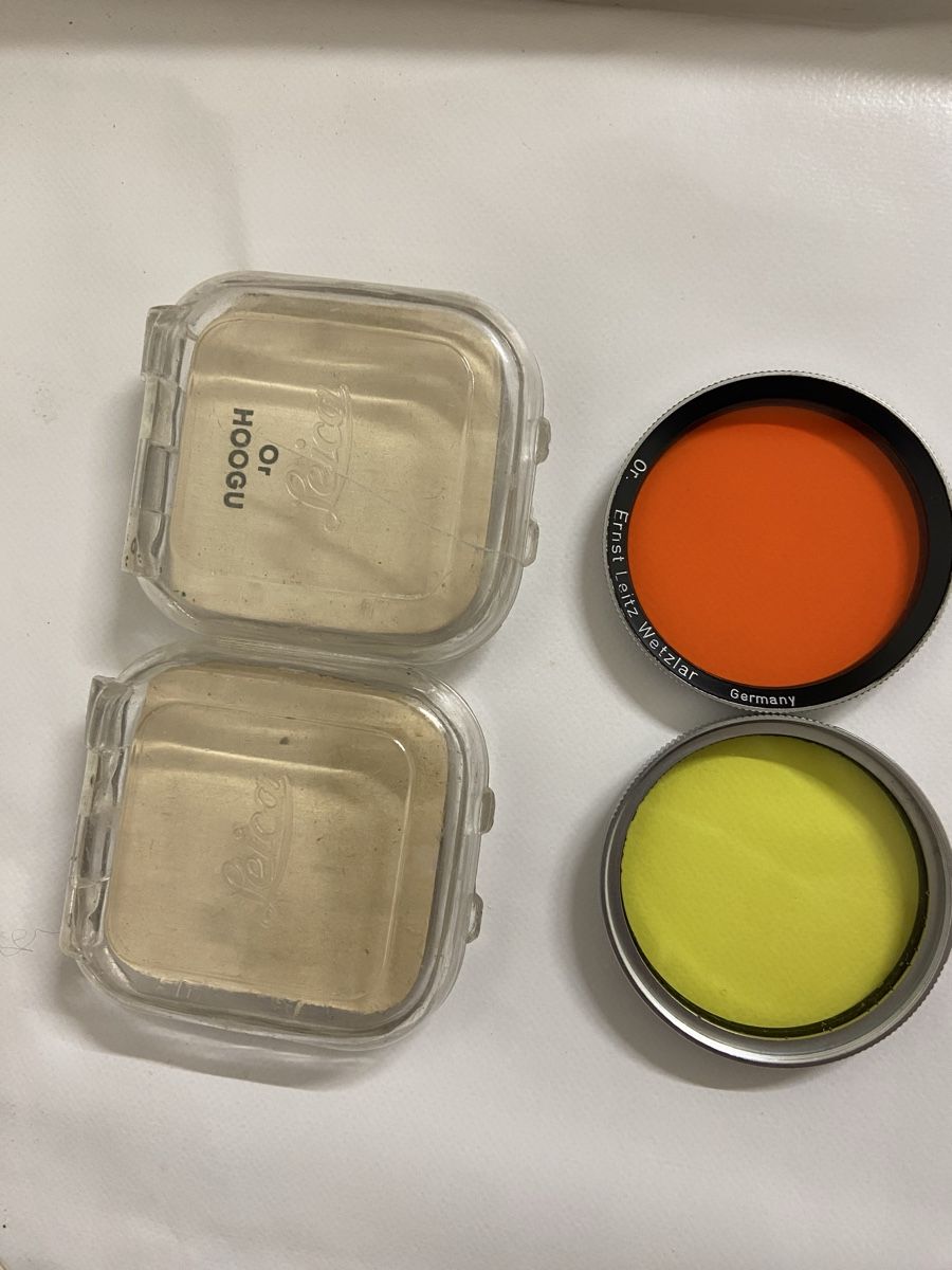 Leitz Filter: Leica Filter Set Gelb/Orange, HOOGU O Filter – Gebraucht aus Dietikon von brocki-eyra 1