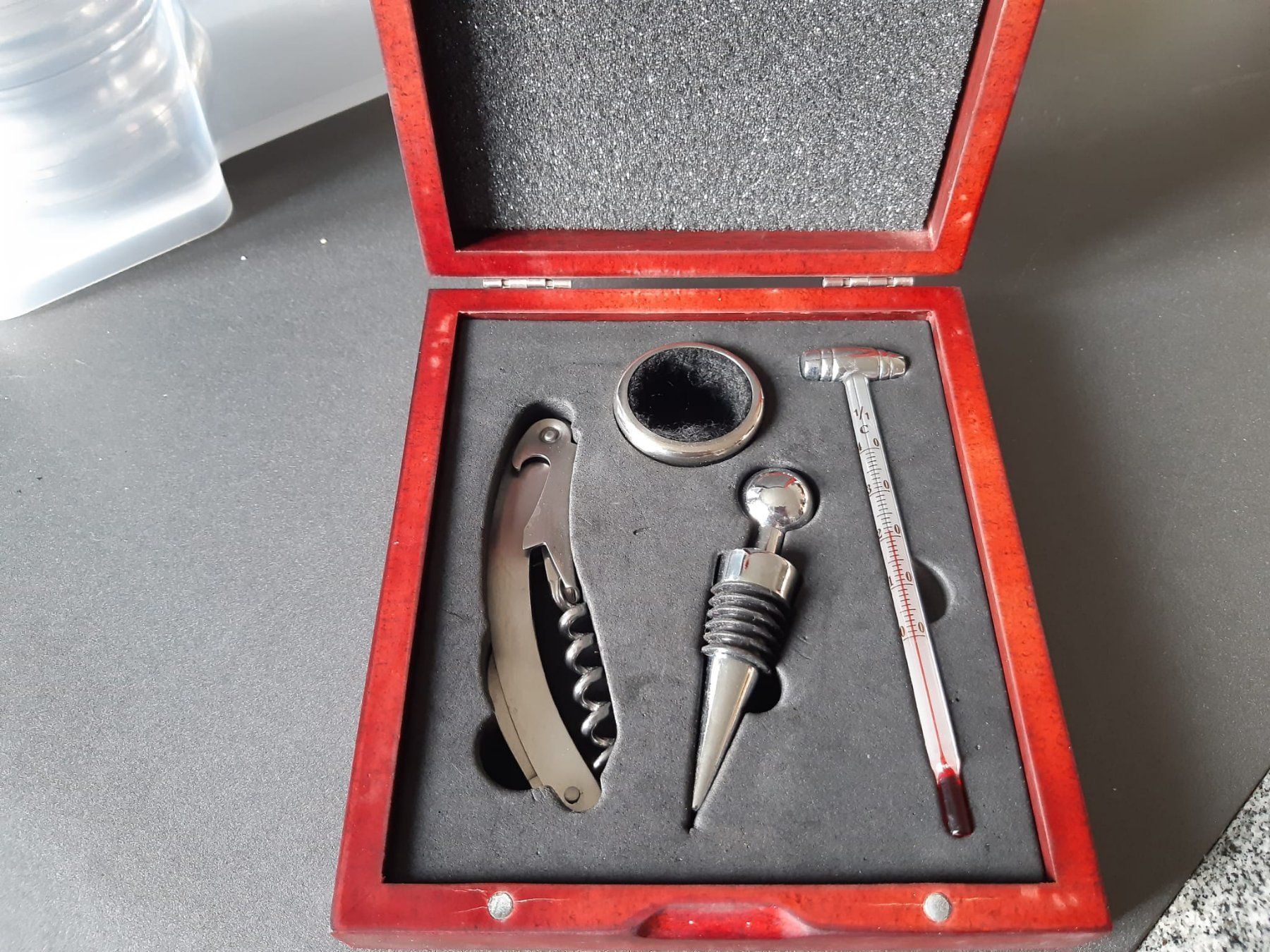 Apribottiglie & Tappi per chiusura: Weindegustierset – Usato da Tenniken venduto da Pasci1990 2
