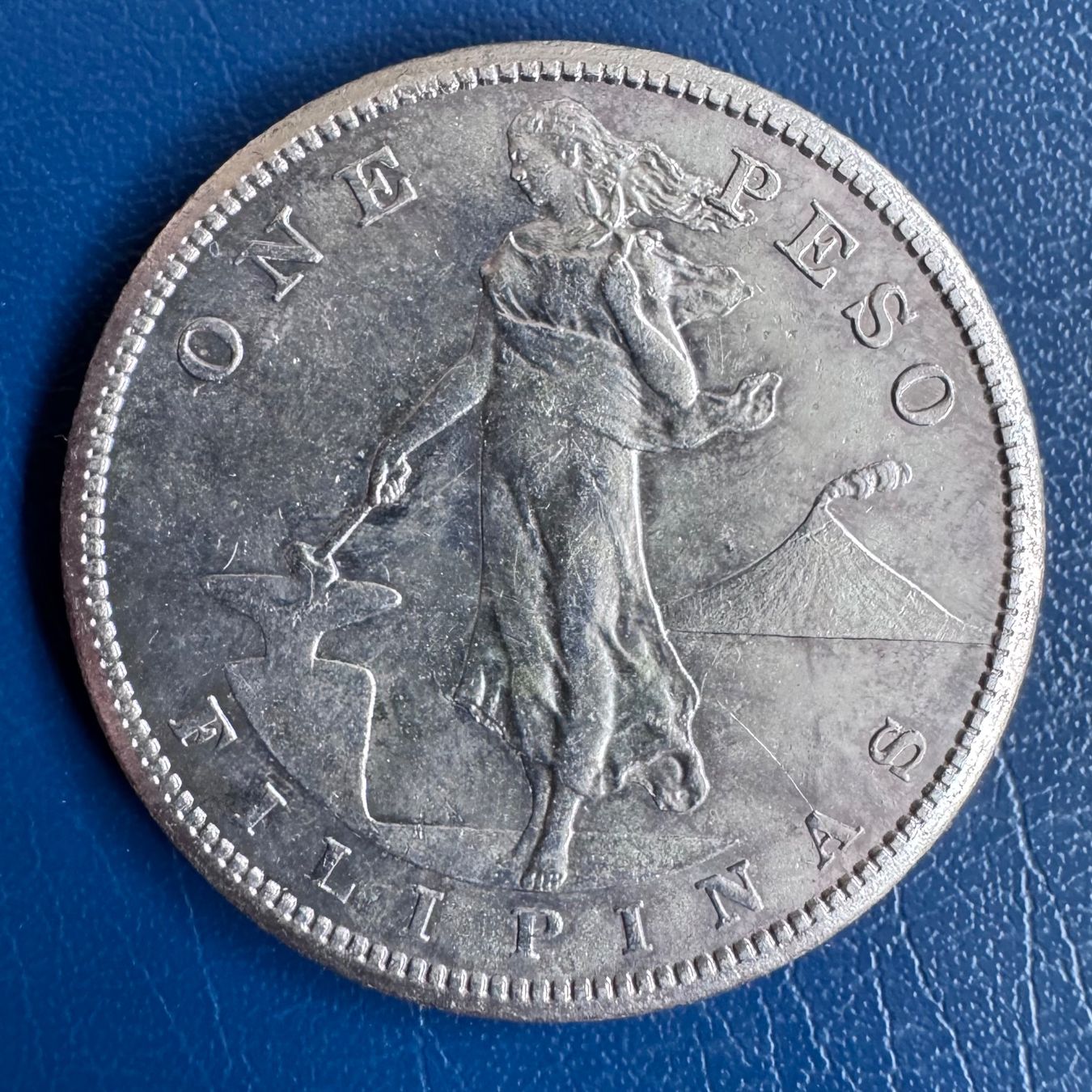 Tutti le monete: Philippinen 1 Peso 1909 s Silber – Usato da Ebikon venduto da Dmasterx