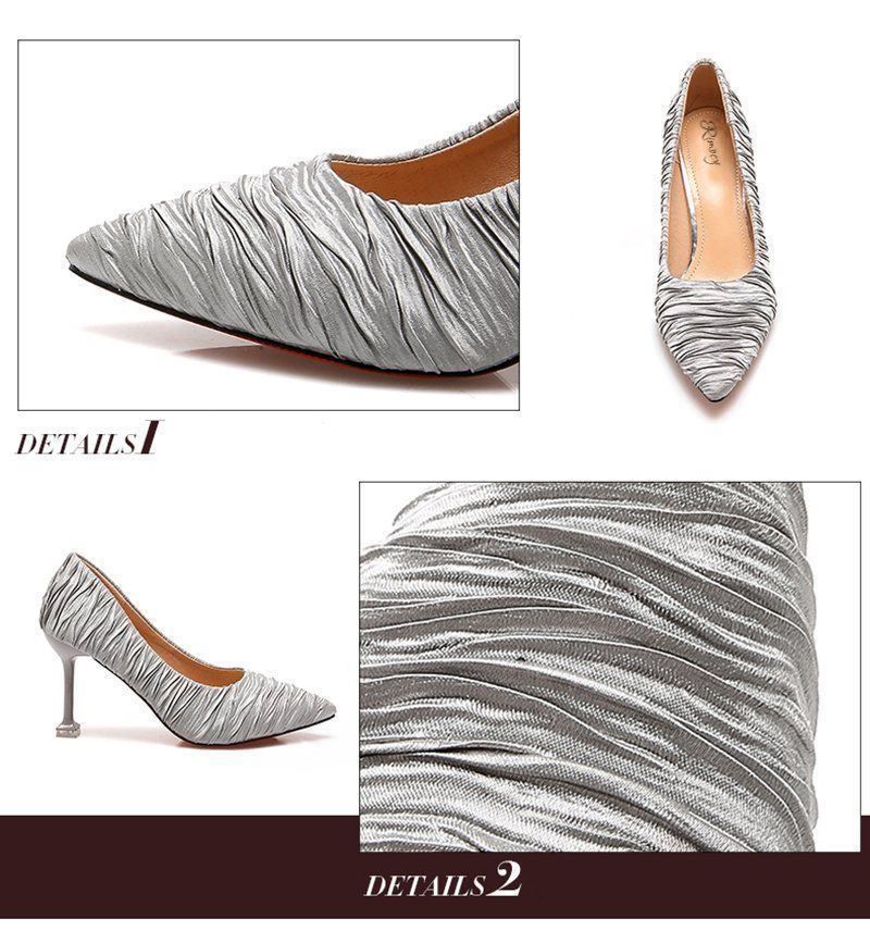 Scarpe da donna: NEUE wunderschöne Pumps grau Gr. 36 - 200901 – Nuovo (secondo la descrizione) da Küssnacht am Rigi venduto da Schuhe-Secondhand 3