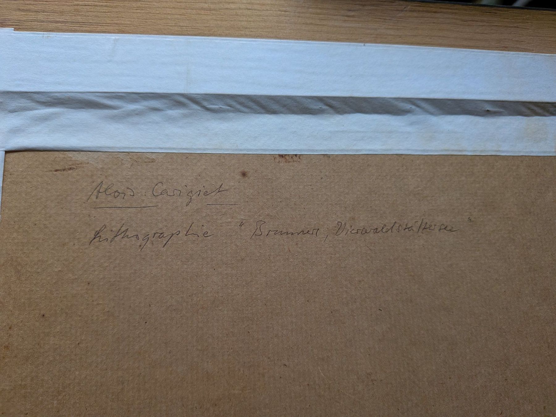 Arts picturaux & lithographies: Alois Carigiet Lithographie oder Plakat – D'occasion à Emmen par magelan 6