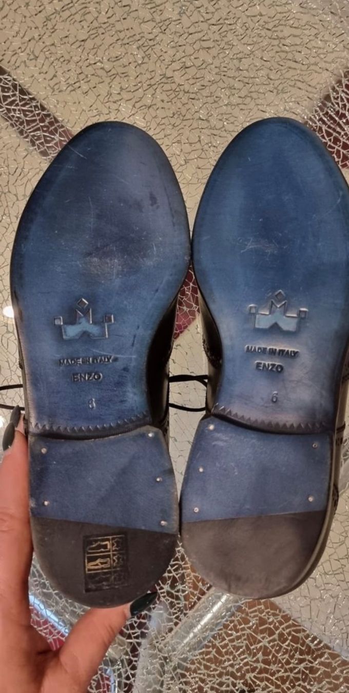 Scarpe da uomo: Risch Schuh Derby Eugenio in Nero Gr.6 / Gr. 40 – Usato da Chur venduto da spicebone 3
