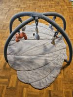Babymatte Muschel mit Spielbogen und Anhänger Little Dutch