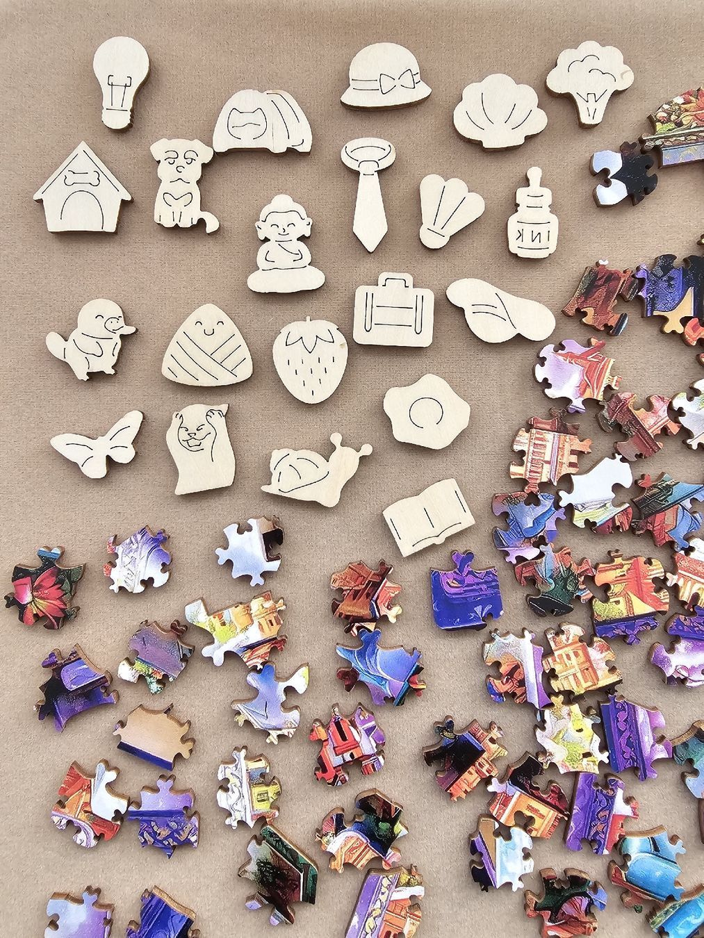 Puzzle: Spezielles Holzpuzzle 3D Effekt – Nuovo (secondo la descrizione) da Bütschwil venduto da Taranabo 2