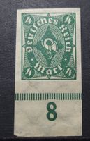 Deutsche Reich Mi-Nr. 226 a U Postfrisch Unterrand 100 Fr