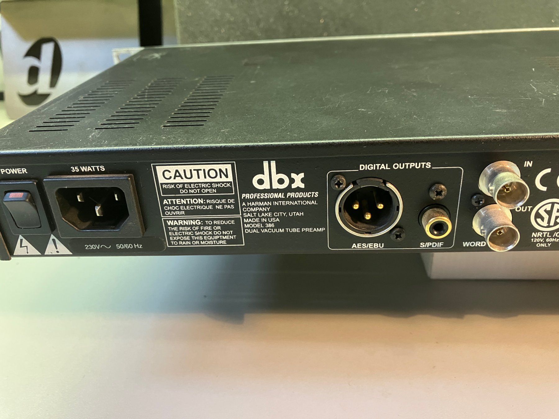 Dbx Studioequipment: DBX 386 – Gebraucht aus Bussigny von  3