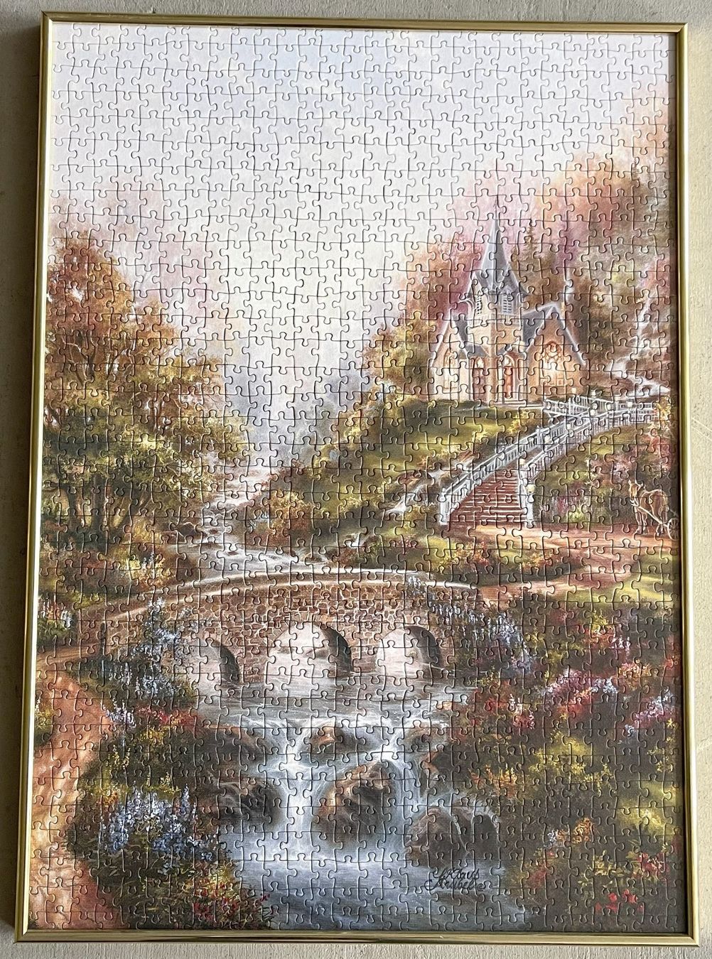 Puzzles: Puzzle - Gerahmt - 71 x 51cm – Gebraucht aus Oftringen von Vucki