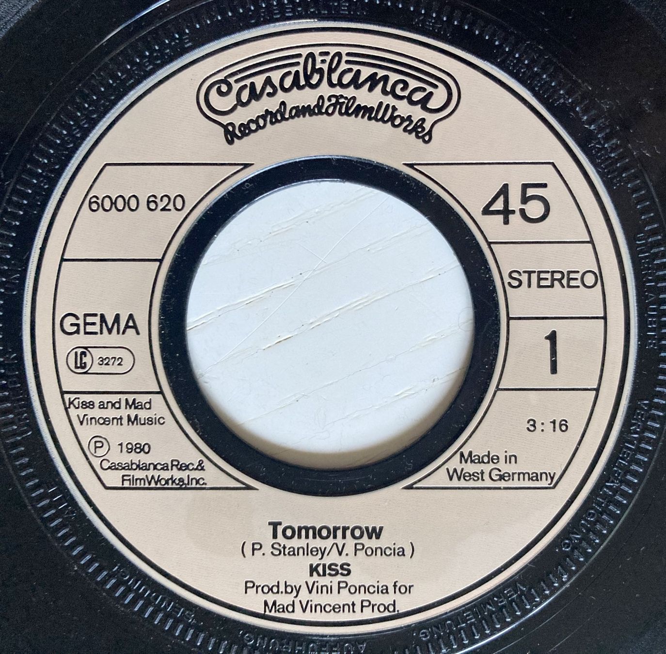 Dischi in vinile: KISS - TOMORROW – Usato da Bottens venduto da hotter-than-hell 2