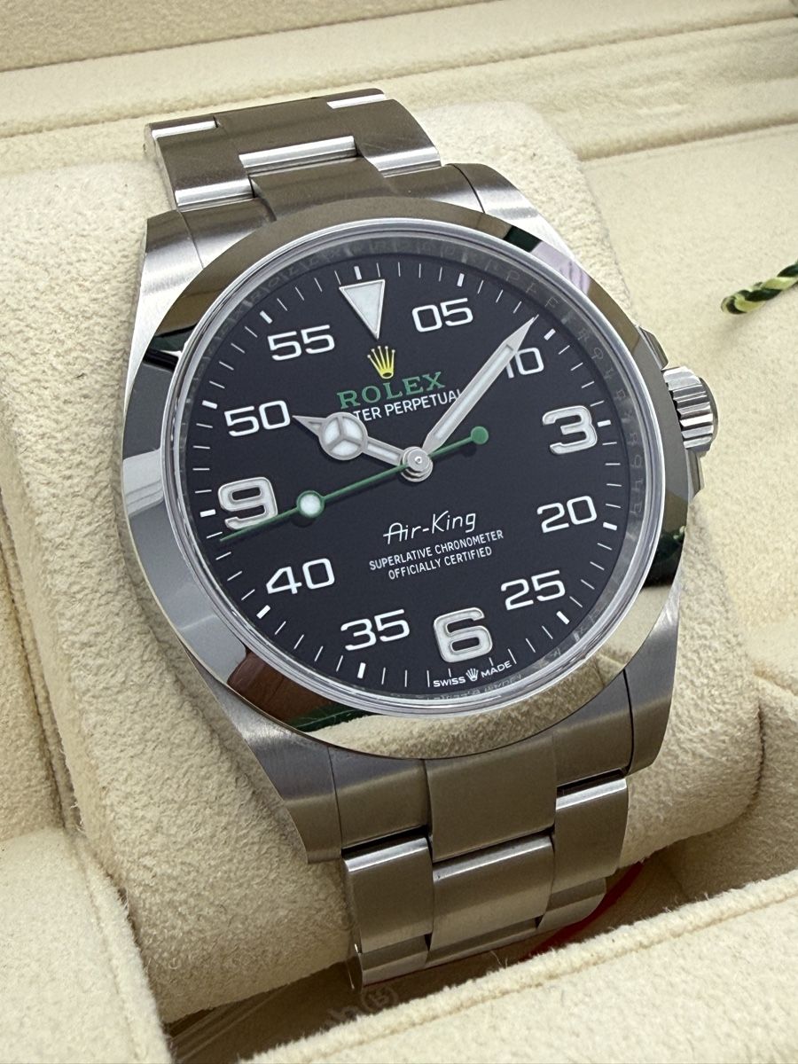 Rolex Orologi: Rolex Air-King Full Set 2022 126900 – Usato da Zürich venduto da watchdealer-24 2