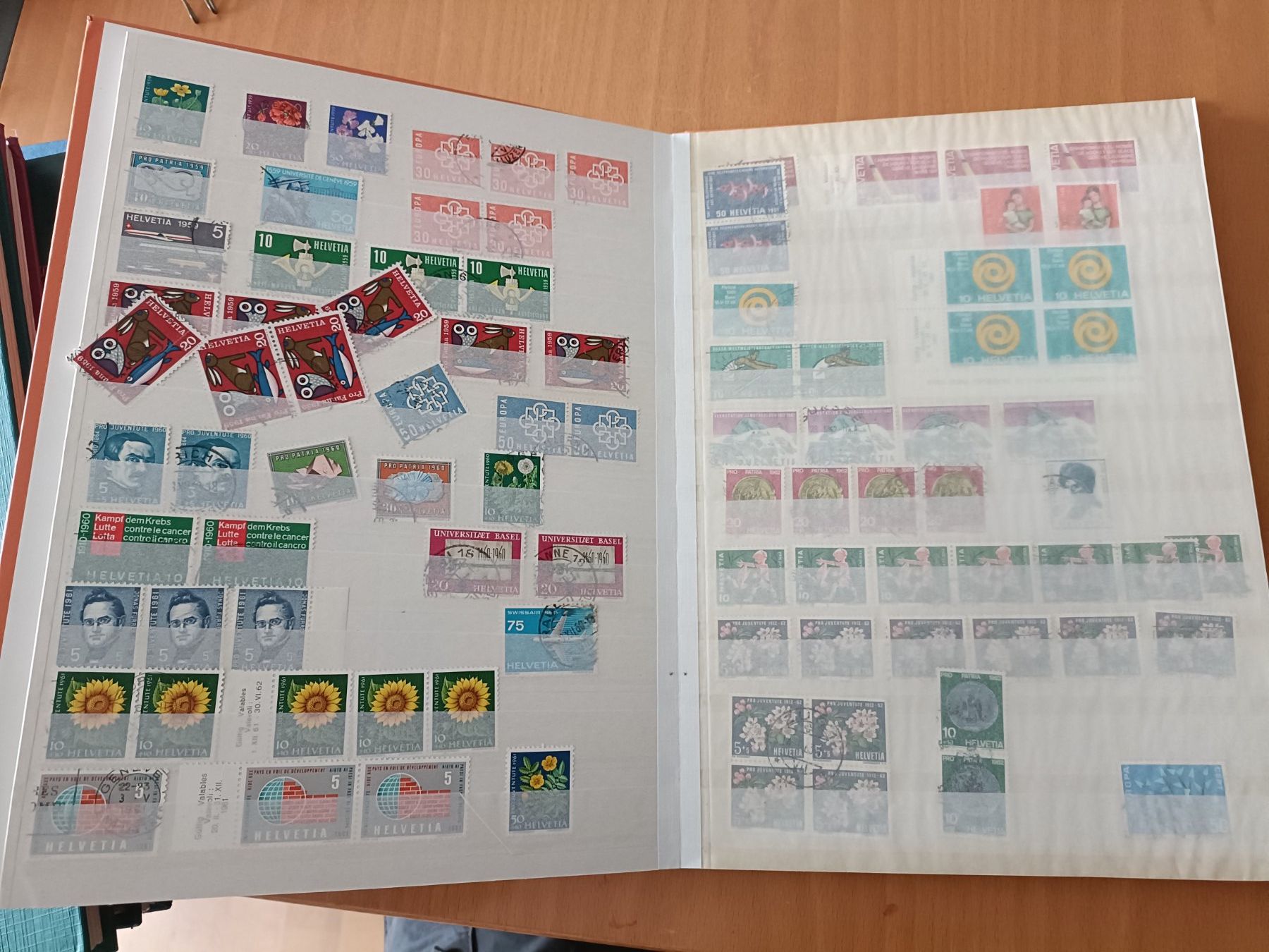 Alben: Briefmarken Sammlung – Gebraucht aus Luzern von tristan696 2