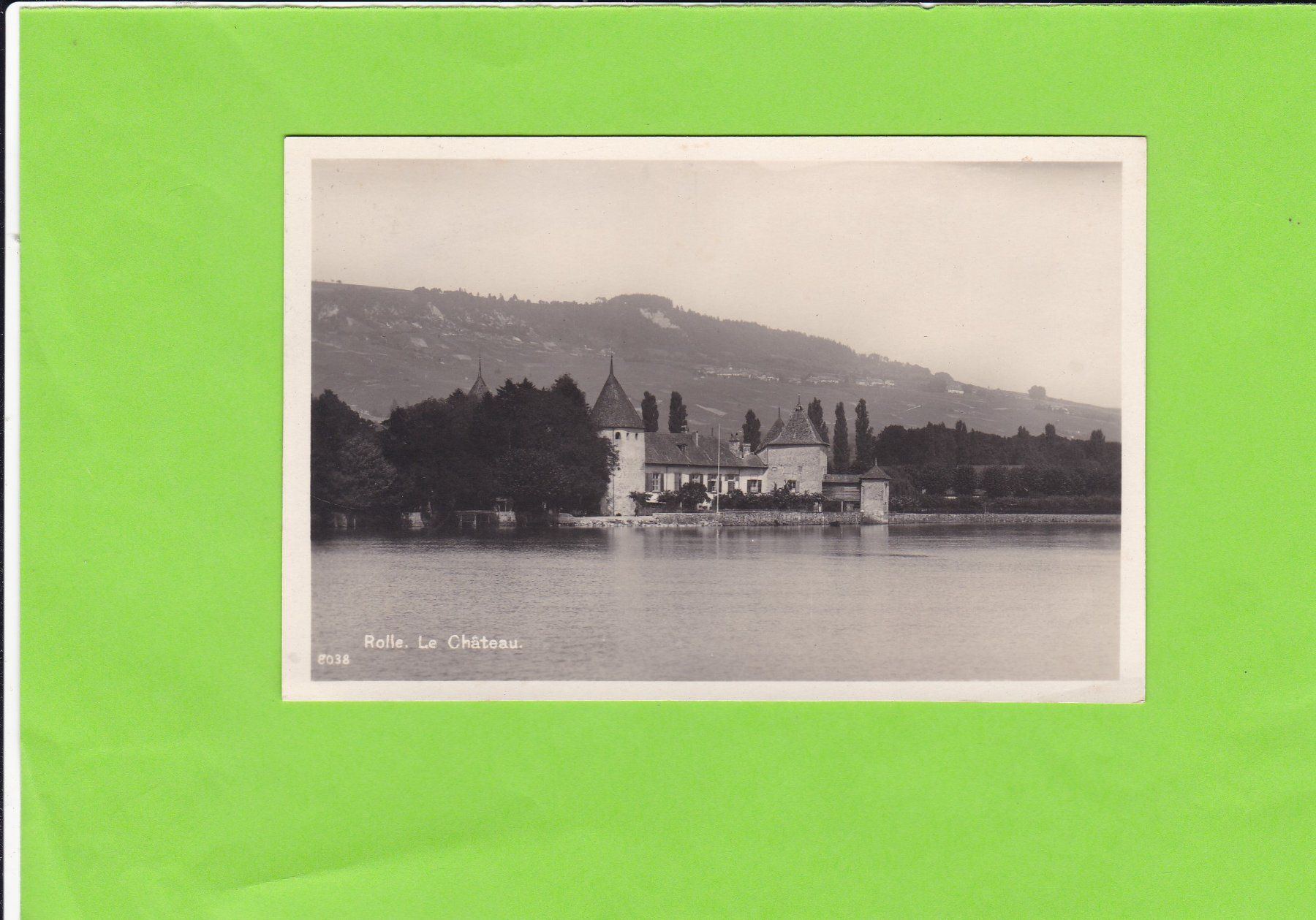 Cartoline postali: Rolle. Le Château – Usato da St. Peterzell venduto da neckertal