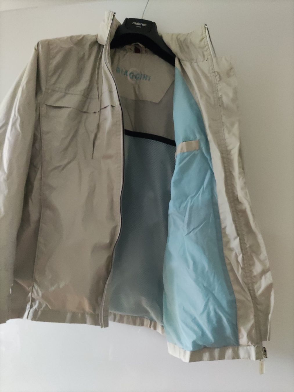 Jacken: Leichte Biaggini Wind- Regen- Übergangsjacke, Beige – Gebraucht aus Solothurn von Csw1 3