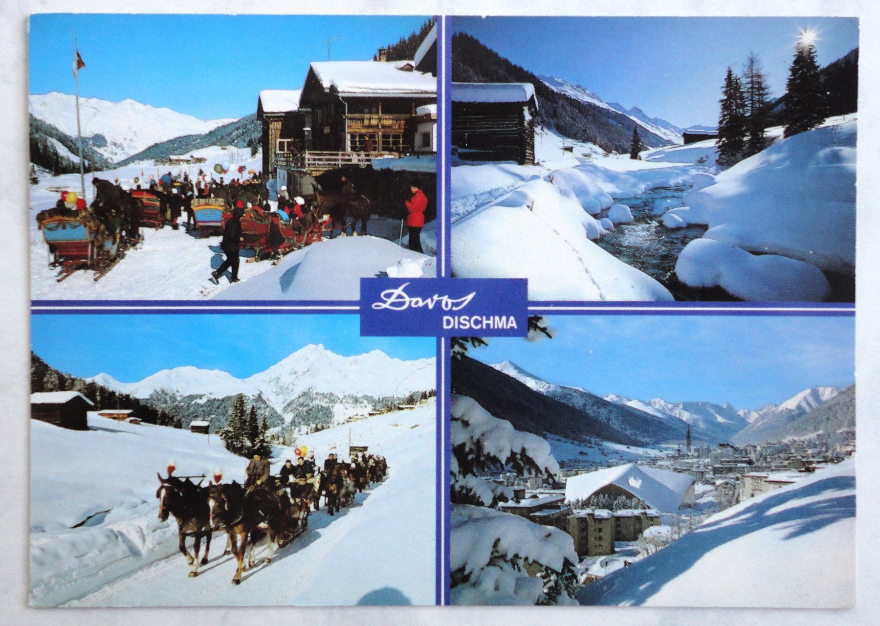 Cartoline postali: Davos-Dischma – Usato da Fétigny venduto da Billy2miny