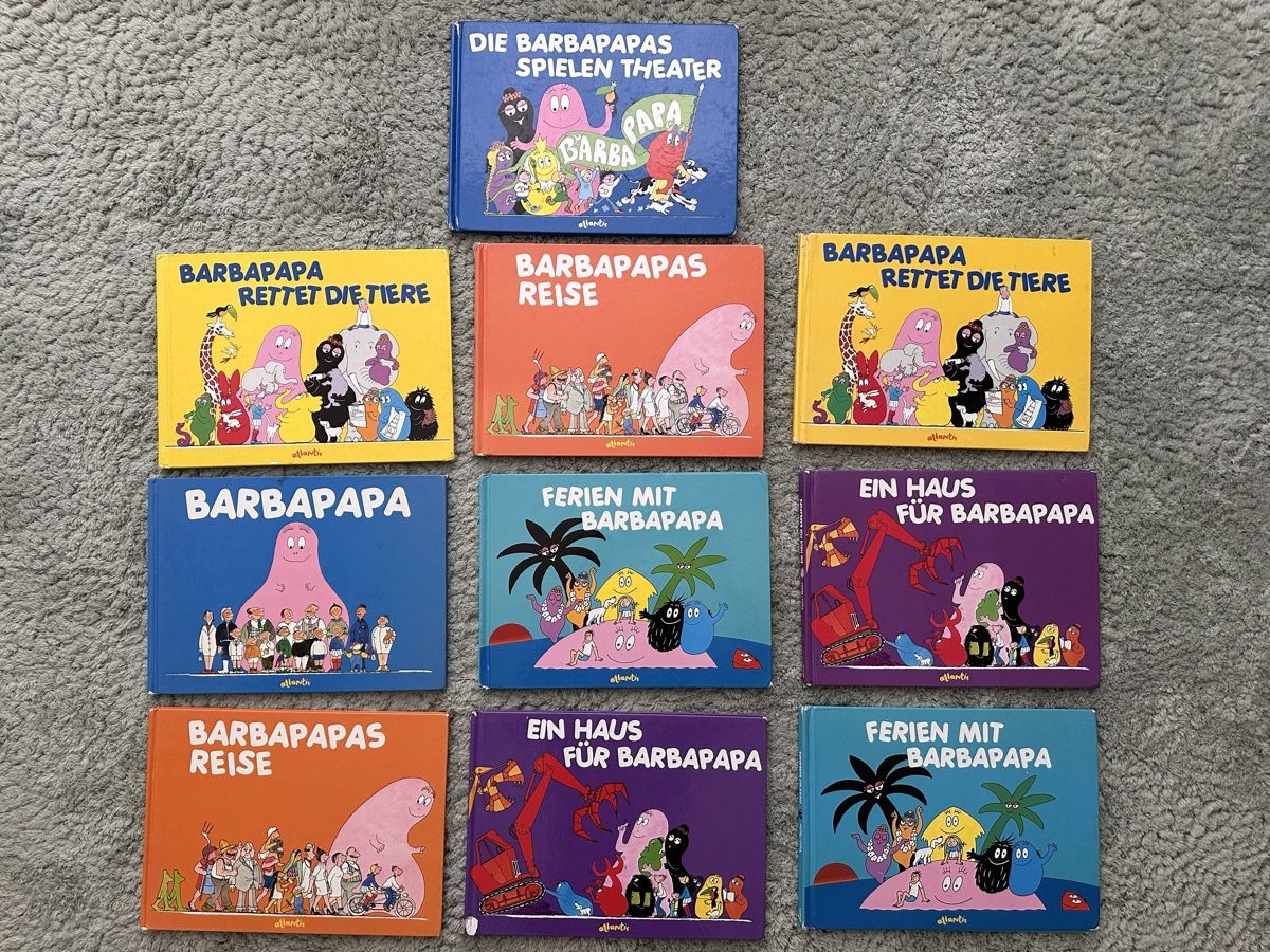 Libri: Barbapapa Bücher Set – Usato da Chur venduto da Paemel