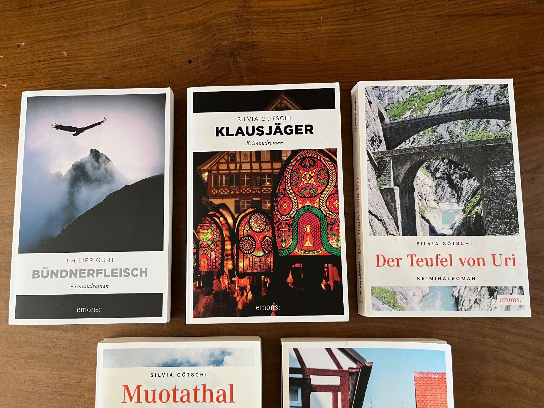 Bücher: 5 Krimis von Gotschi, Gurt und Luck – Gebraucht aus Rüfenach AG von luciferus 1
