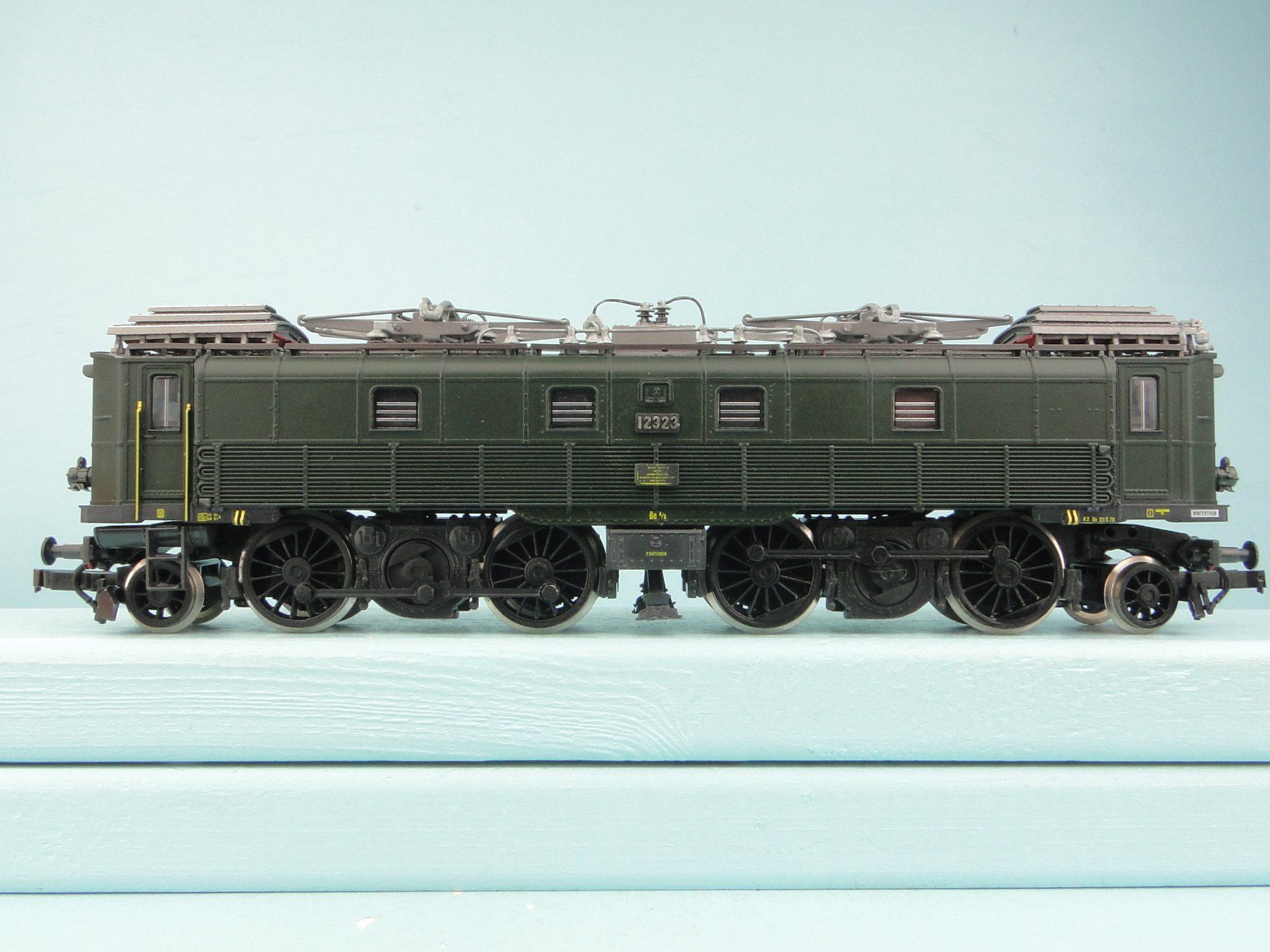 Roco Modelleisenbahnen: Roco 4191 A Be 4/6 grün – Gebraucht aus Bülach von cann11 4