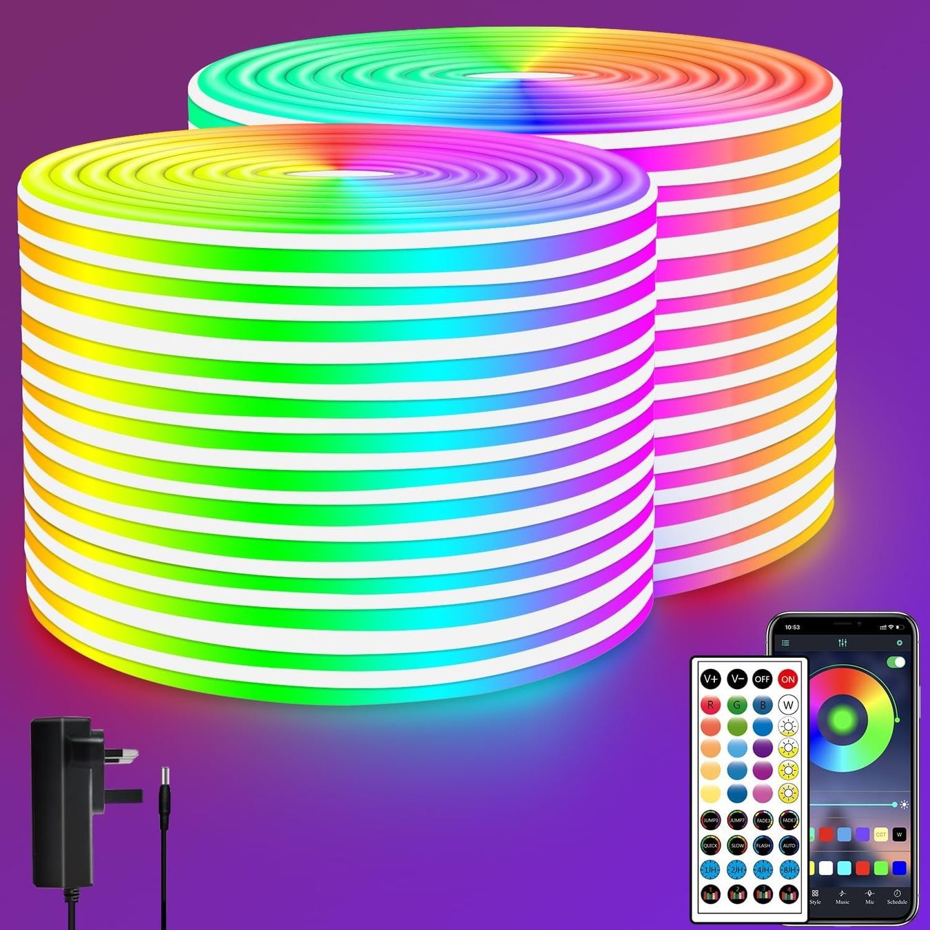 Lichterketten & Leisten: Neon Led strip 30m – Neu und originalverpackt aus Nuglar von SaleRitter 1