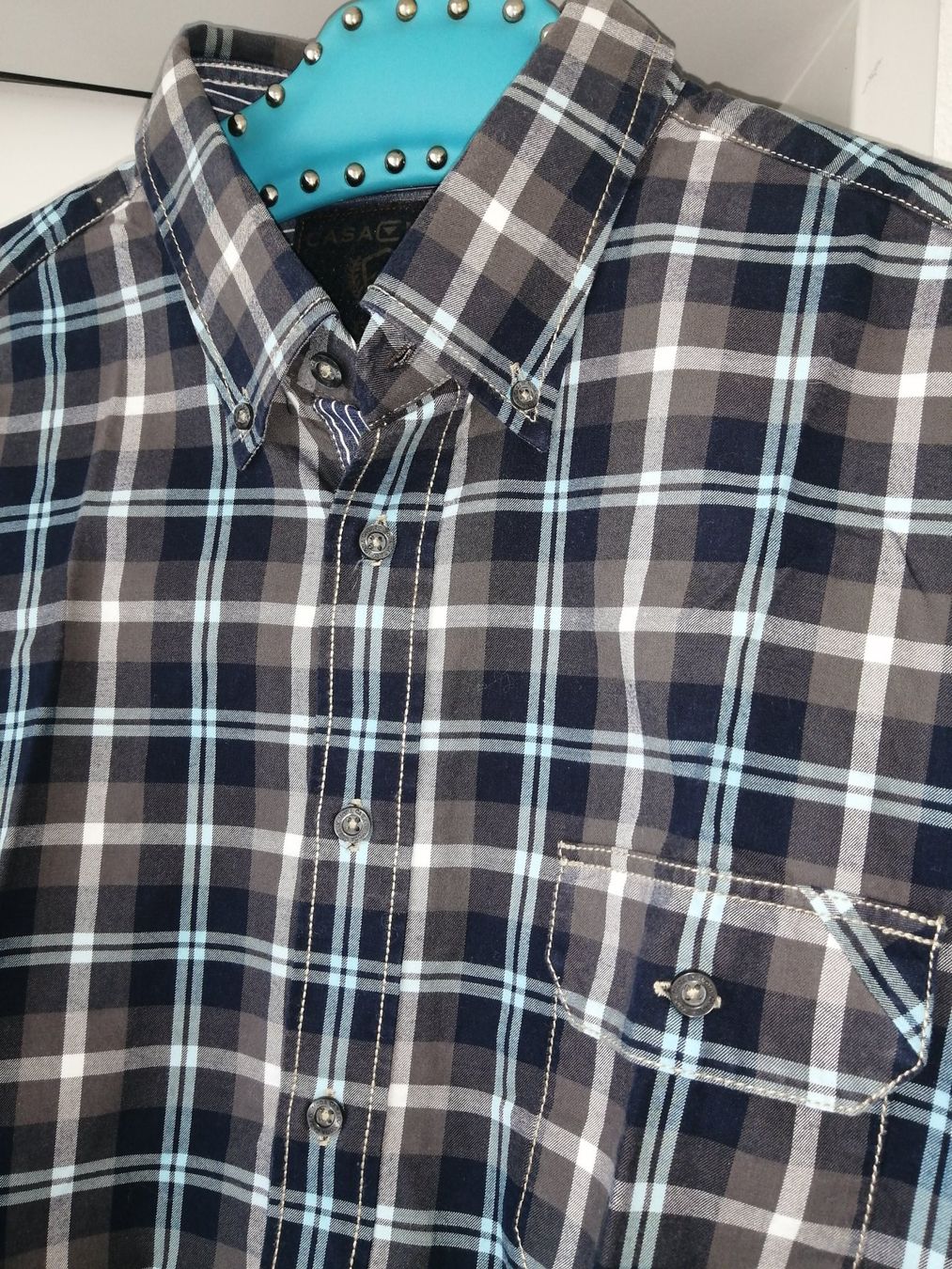Camicie: Kariertes Herrenhemd XL Casa Moda – Usato da Buchrain venduto da nat_pl5p 2