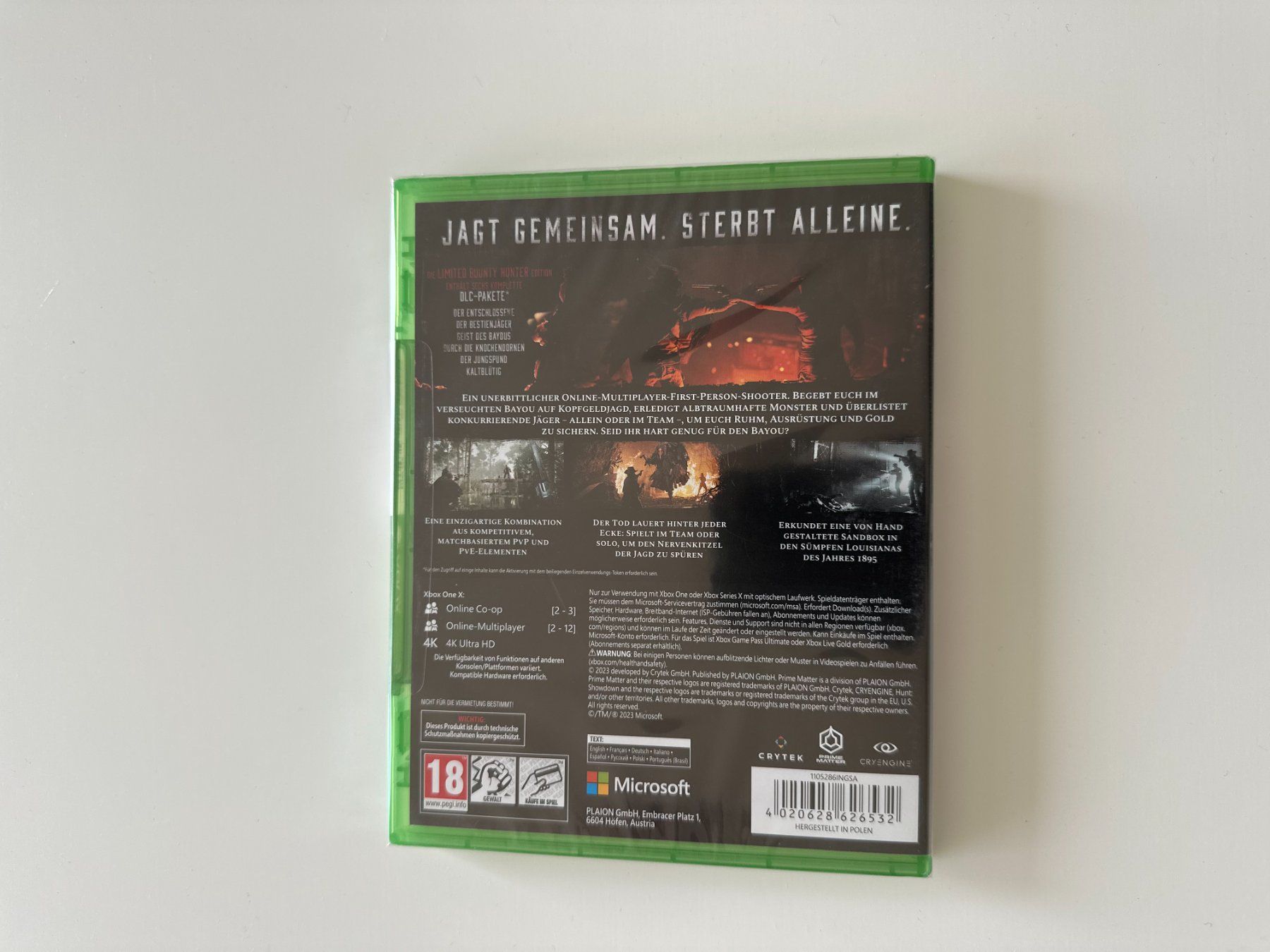 Microsoft Jeux: NEU Hunt Showdown, Xbox One, Xbox Series X, New – Neuf avec emballage d'origine à Couvet par Aura_aura 1