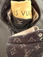 Sneakers LOUIS VUITTON en cuir noir