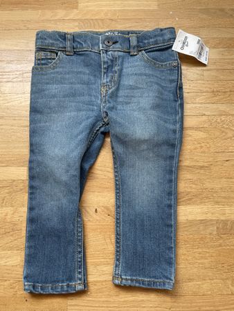 OshKosh B'gosh Blue Jeans, 18 Months, Skinny Fit Cute! (54)