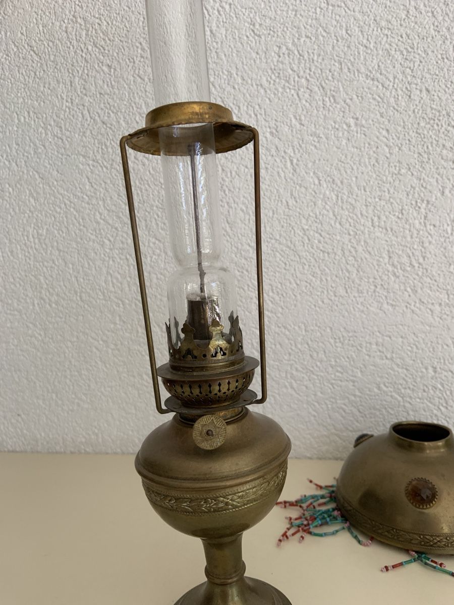 Lampade: Kleine Hugo Schneider Petrollampe – Usato da Kerns venduto da kathia08 2