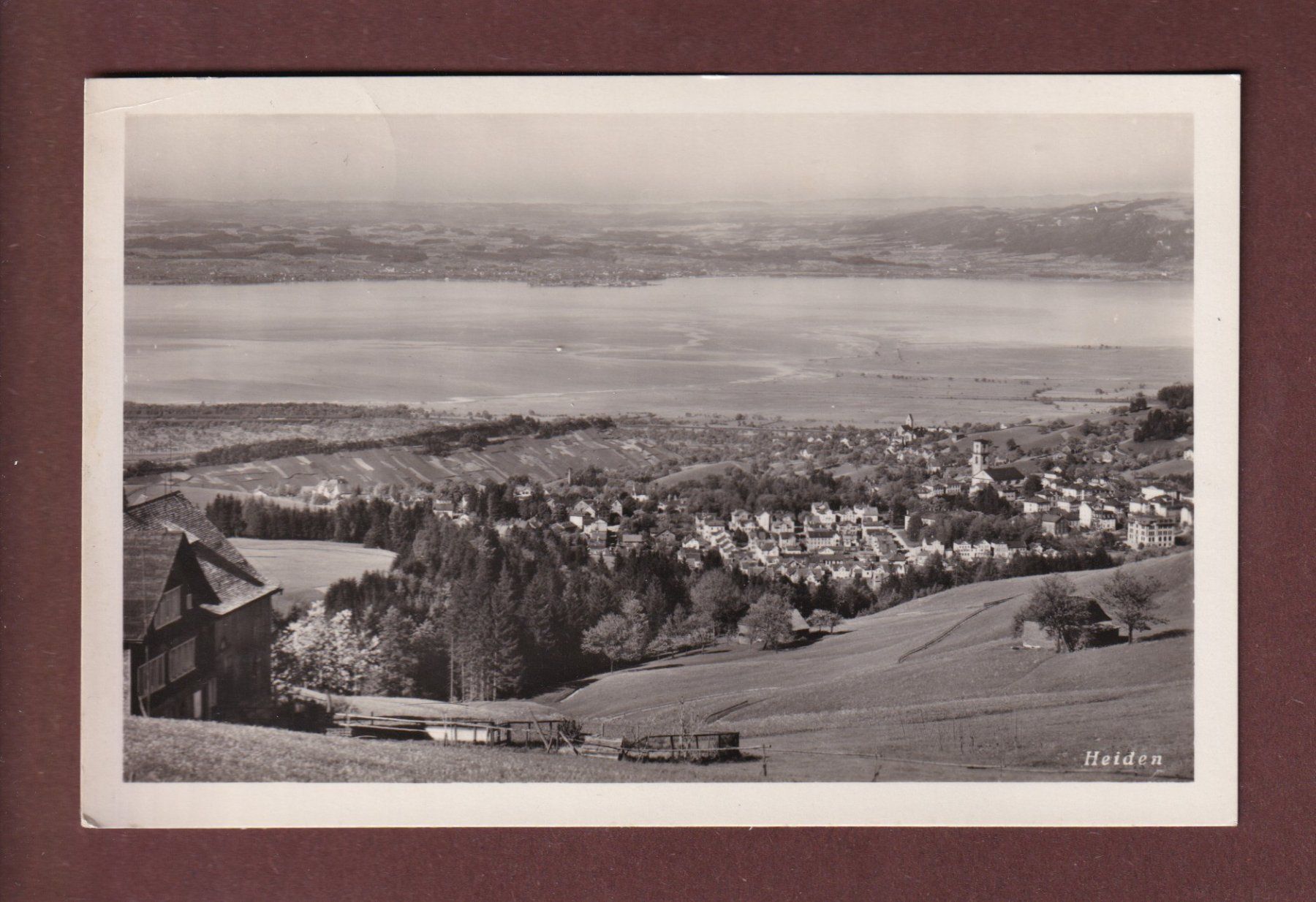 Cartoline postali: HEIDEN - 1935 – Usato da Pully venduto da nicecards-shop