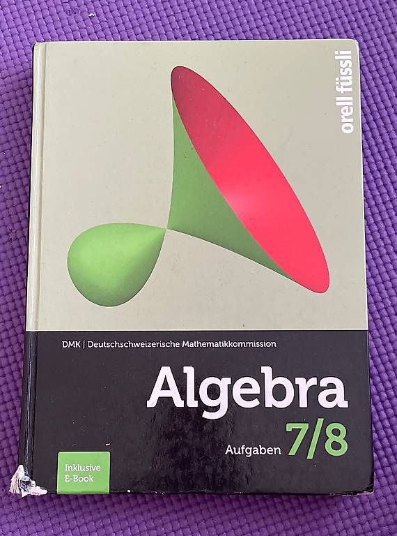 Libri: Algebra 7/8 DMK – Usato da Dietlikon venduto da VintageStudioZurich