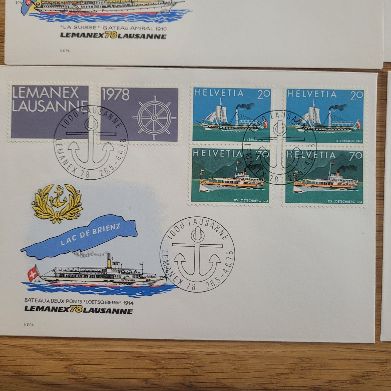 Tutti i francobolli: Lot Lemanex – Usato da Biel/Bienne venduto da Destockweb 4