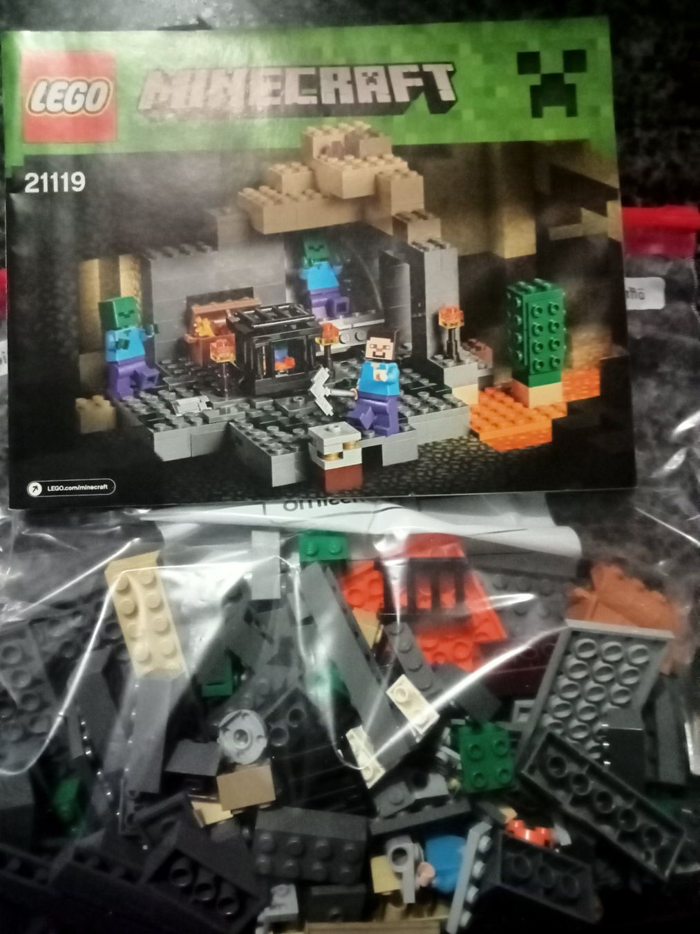 Lego Kit di costruzioni: LEGO Minecraft 21119 Das Verlies, – Usato da Oberurnen venduto da simgug 1