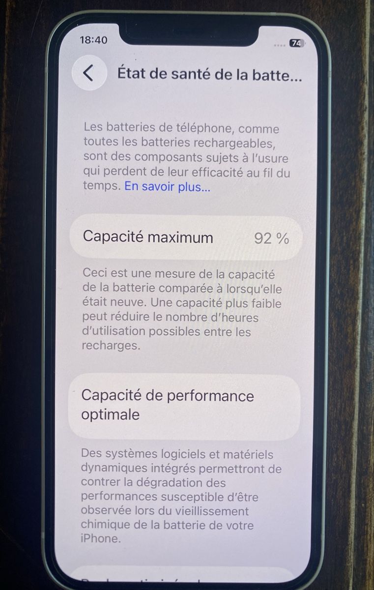 Apple Portables: iPhone 12 blanc  – D'occasion à Chéserex par noa.schwab 4