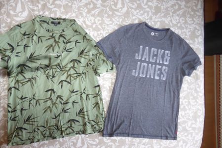 2 Herren Tshirt Gr XL JACKS&JONES  SMOG