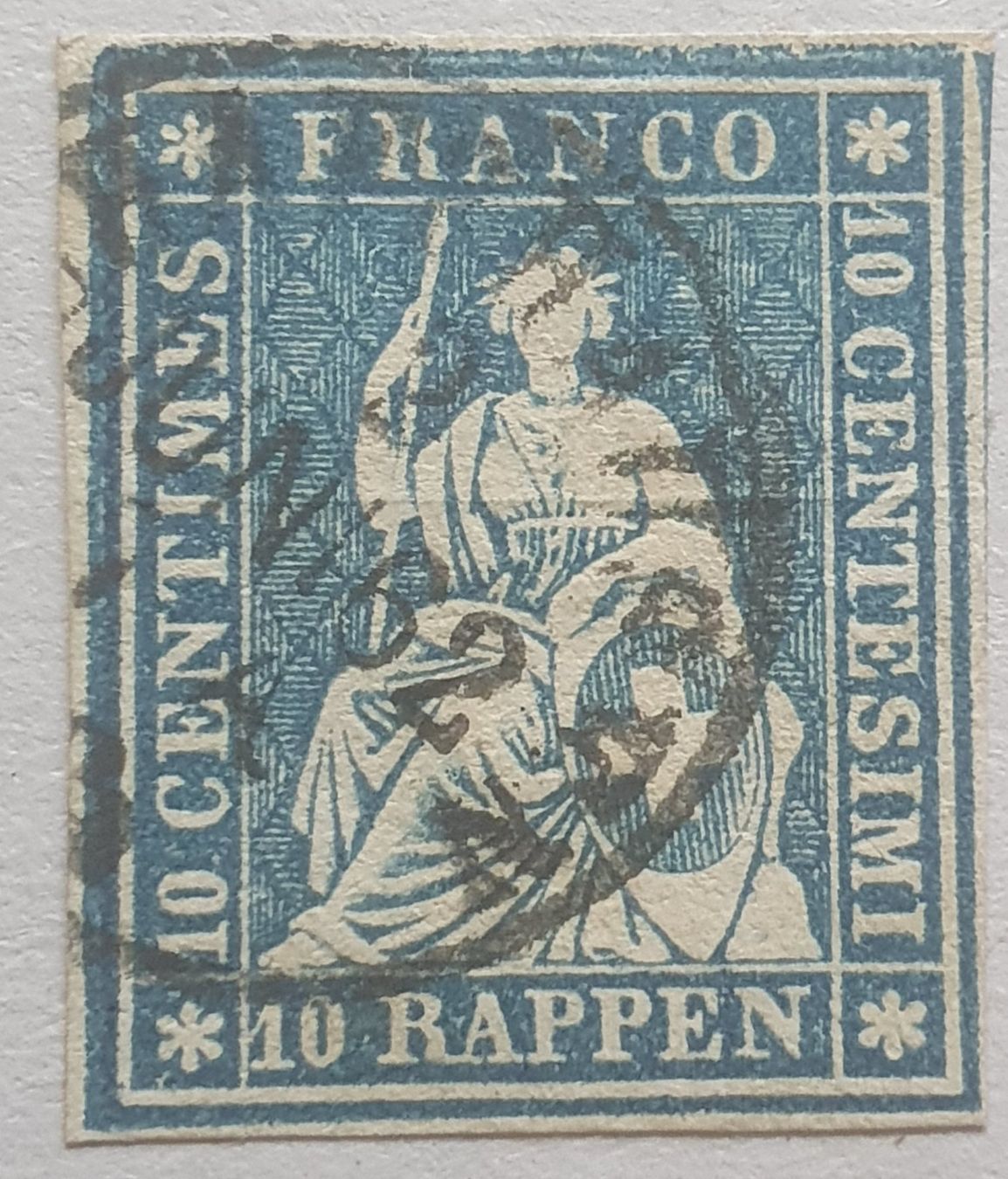 Alle Briefmarken: 23G Kat. 40.- – Gebraucht aus Balgach von SIMEON27